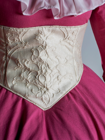 A corset on display at the New Brunswick College of Craft and Design.